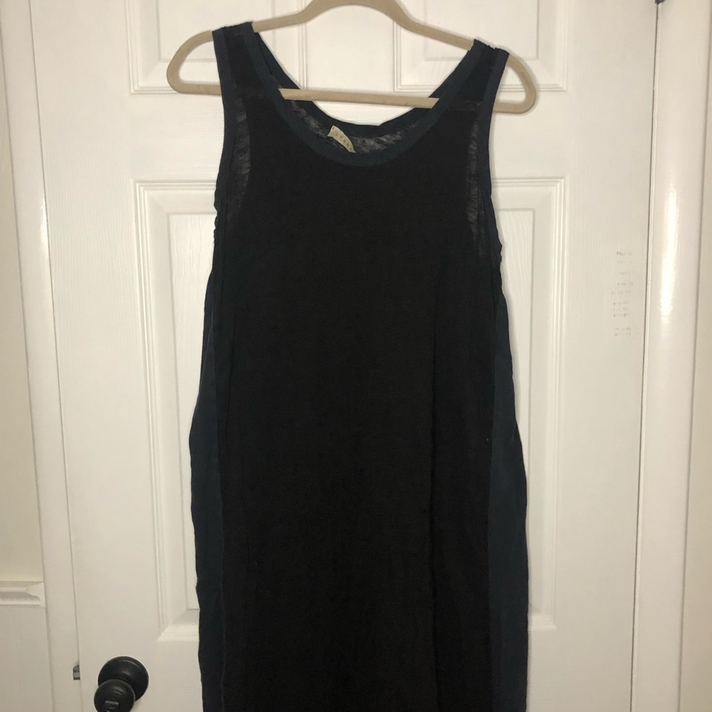 Stark X High Low Sleeveless Cotton Midi Dress